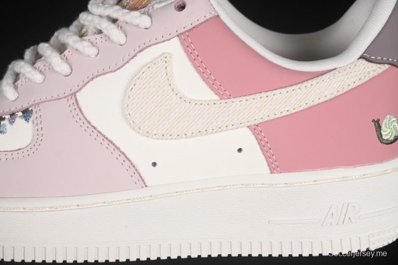 حذاء رياضي نايك اير فورس 1'07 منخفض كاجوال مع وسادة هوائية كاملة الطول - IB8874-111