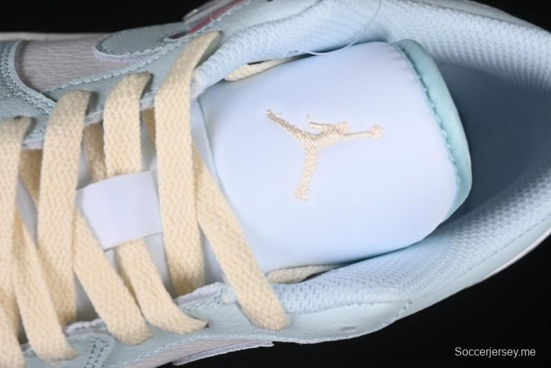 حذاء نايك اير جوردان 1 لاو AJ1 AJ1 نايك اير جوردان 1 AJ1 أزرق نعناع أزرق كاجوال لايف ستايل - HJ5999-400