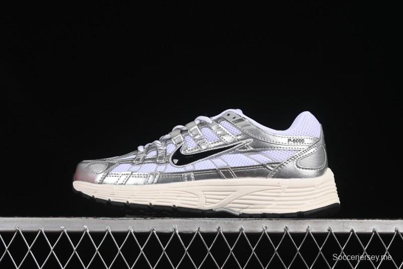 حذاء رياضي ريترو كاجوال P-6000 Prm من نايك بتصميم خفيف الوزن - CD6404-105