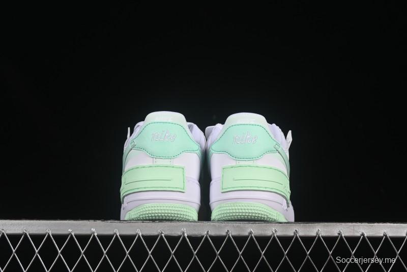 حذاء رياضي نايك اير فورس 1 شادو خفيف الوزن خفيف الوزن منخفض الكاجوال - FZ3773-100