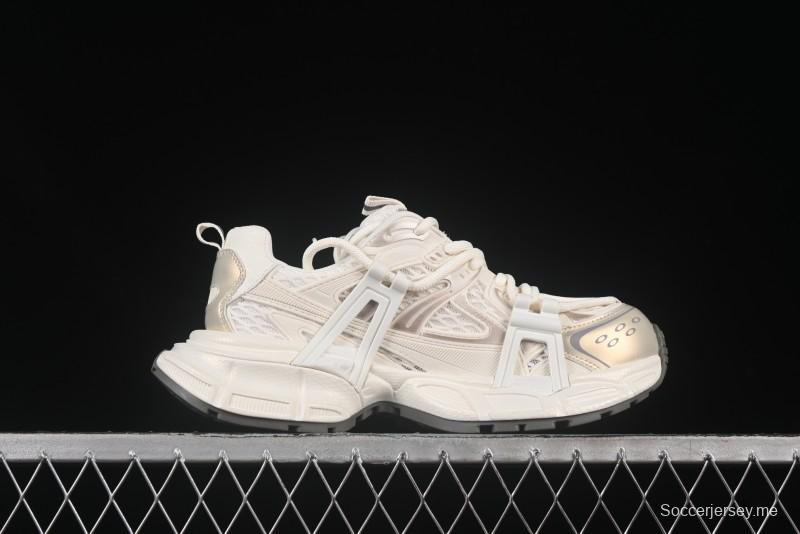 GG-CC سلسلة أحذية رياضية رياضية منخفضة مكتنزة ذات تصميم رياضي منخفض - 5515 شامبانيا