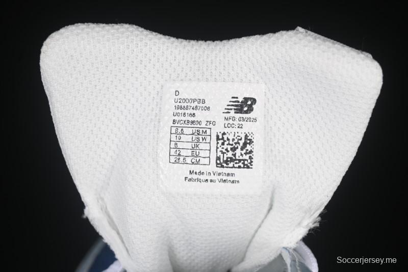 حذاء الجري الكاجوال من سلسلة نيو بالانس 2000 ريترو على طراز أبي - U2000BA