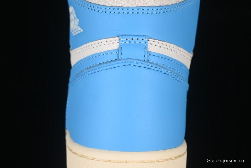 حذاء كرة السلة نايك اير جوردان 1 هاي أو جي "UNC Reimagined" ريترو كرة السلة - DZ5485-402