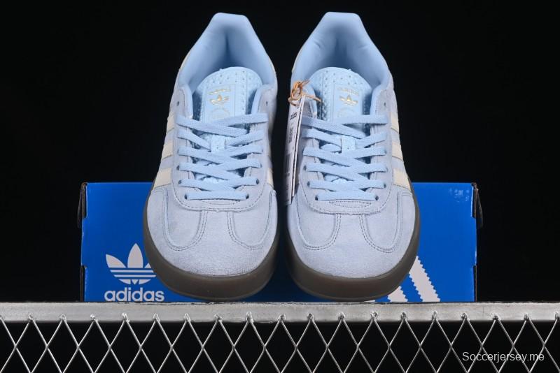 أديداس أوريجينالز جازيل إندور JI2717 حذاء رياضي عادي مقاوم للانزلاق ومقاوم للاهتراء