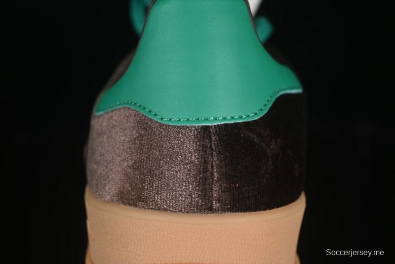 أديداس أوريجينالز جازيل إندور JI2714 حذاء رياضي ريترو كاجوال مضاد للانزلاق ومقاوم للاهتراء - JI2714