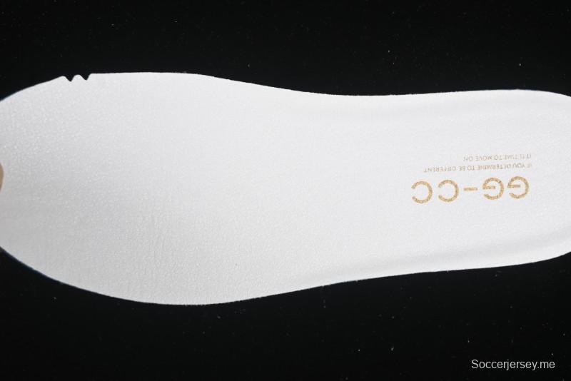 حذاء رياضي مكتنزة بأربطة مجوفة مفرغة بتصميم نجمة GG-CC مع زيادة ارتفاع 5 سم - G25X269