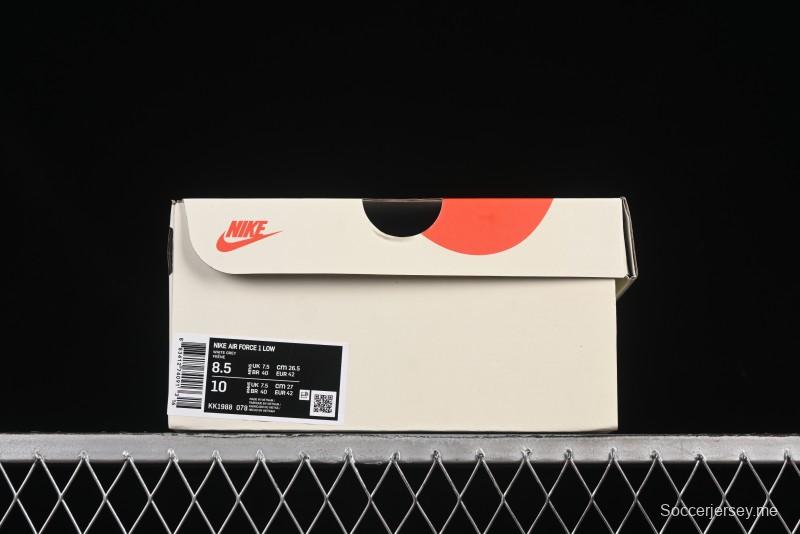 حذاء نايك اير فورس 1'07 لاو نايك اير فورس 1'07 لاو كاوس كولابوريشن بيج رمادي كاجوال سنيكرز - KK1988-078