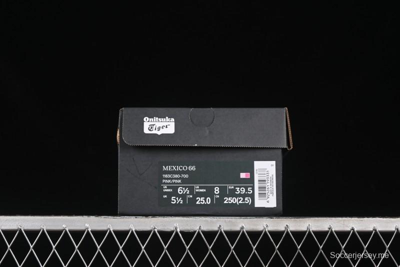 أونيتسوكا تايجر مكسيكو تايجر 66 حذاء رياضي جلدي منخفض من الجلد للجري الكاجوال - 1183C380-700