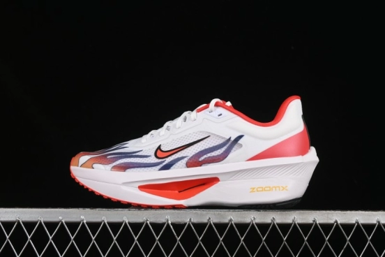 حذاء الجري زوم فلاي 6 من نايك زوم فلاي 6 خفيف الوزن وسريع الاستجابة مع لوحة من ألياف الكربون - HQ3498-100