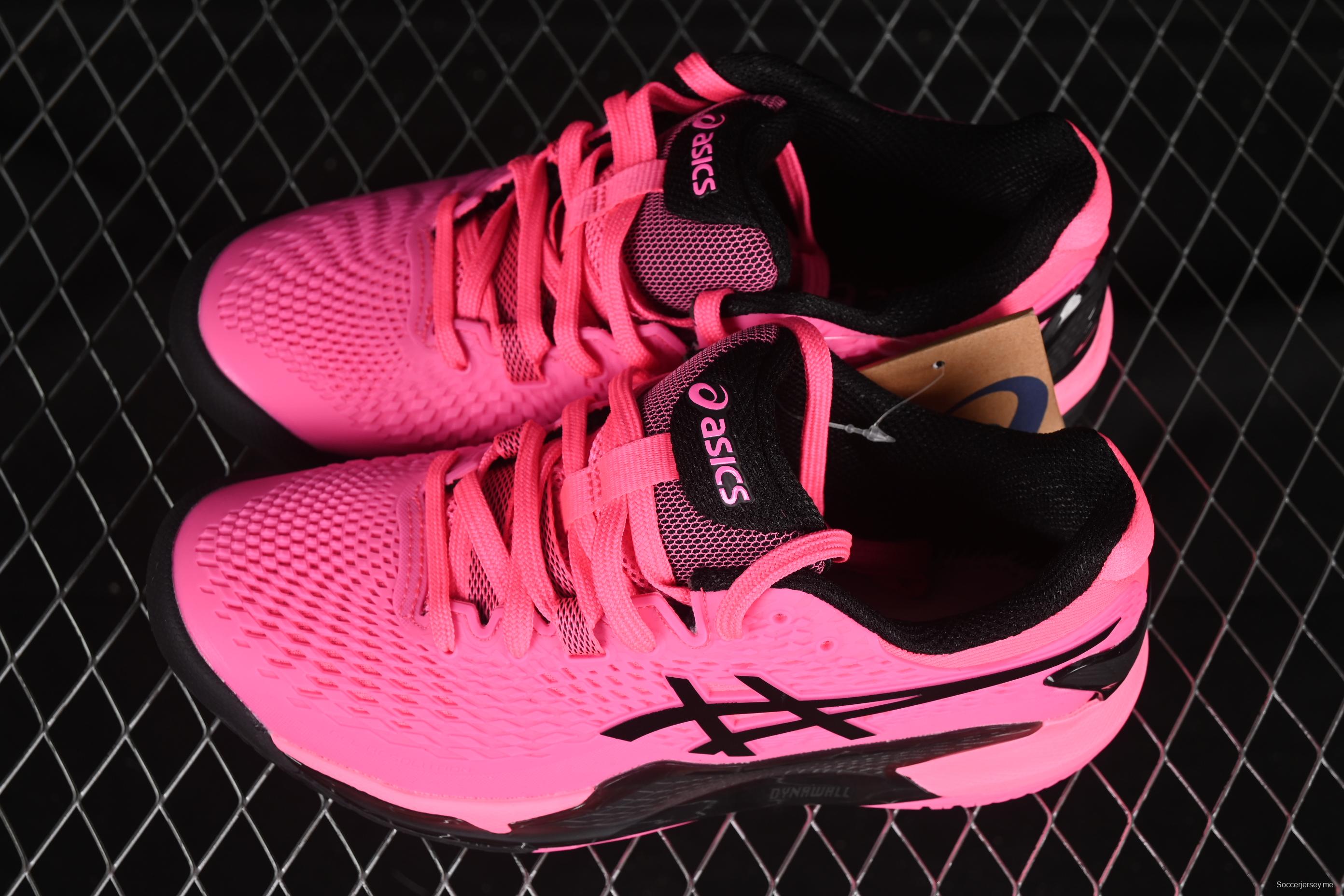 حذاء الجري جل-ريسوليوشن 9 ريترو من اسيكس جل-ريسوليوشن 9 مبطن كاجوال قابل للتنفس - 1041A330-700