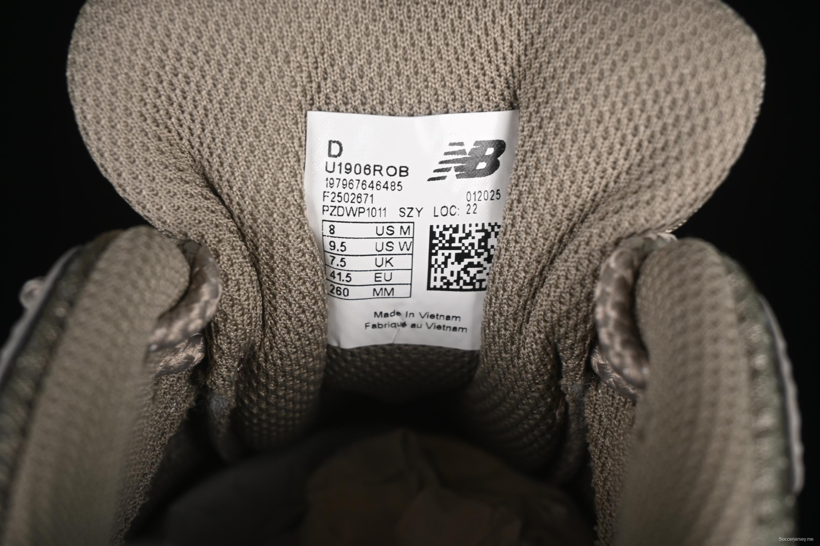 حذاء الجري الكاجوال من سلسلة 1906 من نيو بالانس 1906 ريترو على الطراز الأبوي - U1906ROB