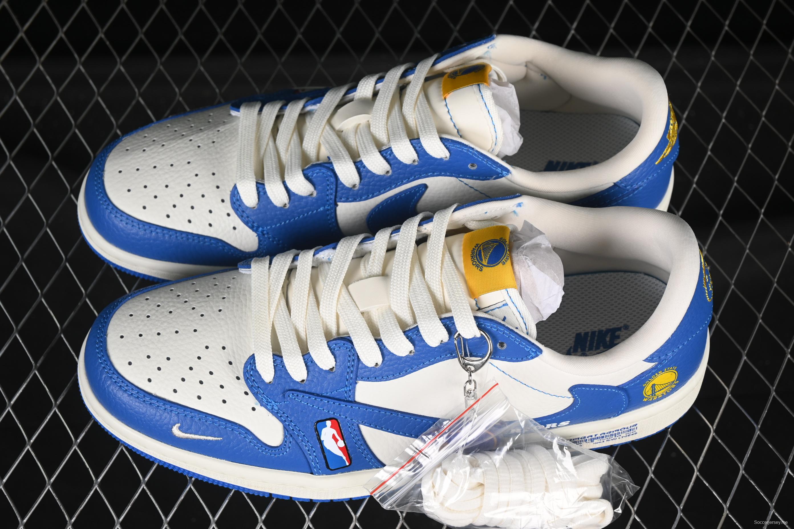 حذاء نايك ترافيس سكوت x Fragment Design x Air Jordan 1 Low OG SP SP AJ1 Collaboration AJ1 سنيكرز كاجوال من نايك - SC9207-025