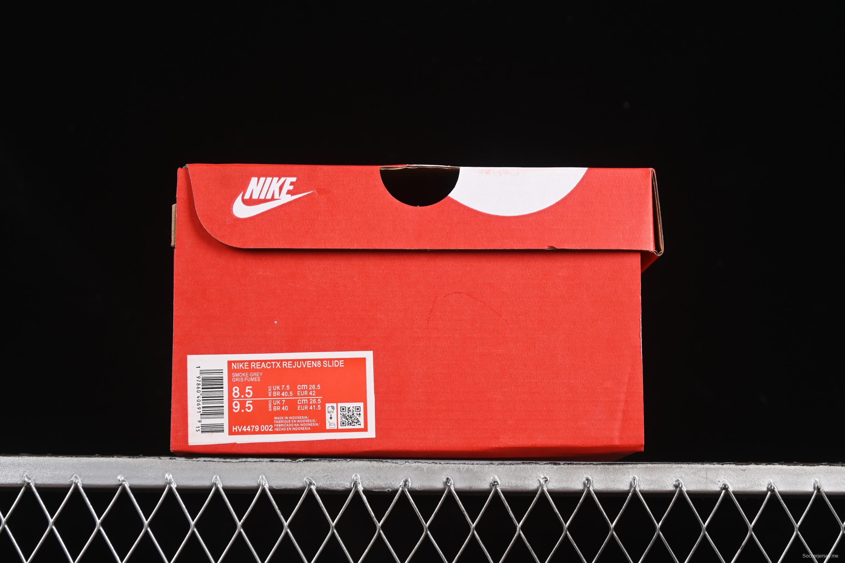 Nike ReactX Rejuven8 Slide Summer Casual Sandals with Soft ReactX Foam - HV4479-002