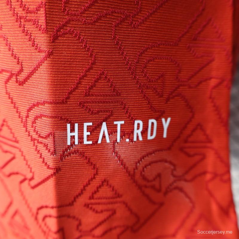 إصدار اللاعب 25/26 قميص أرسنال الأحمر الخاص قبل المباراة 25/26