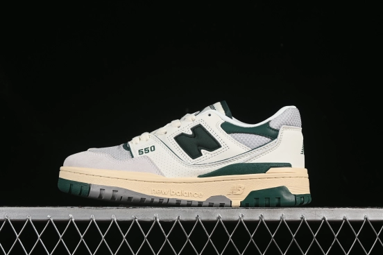 New Balance BB550 Series Leather Unisex Casual Running Shoes - BB550CPE