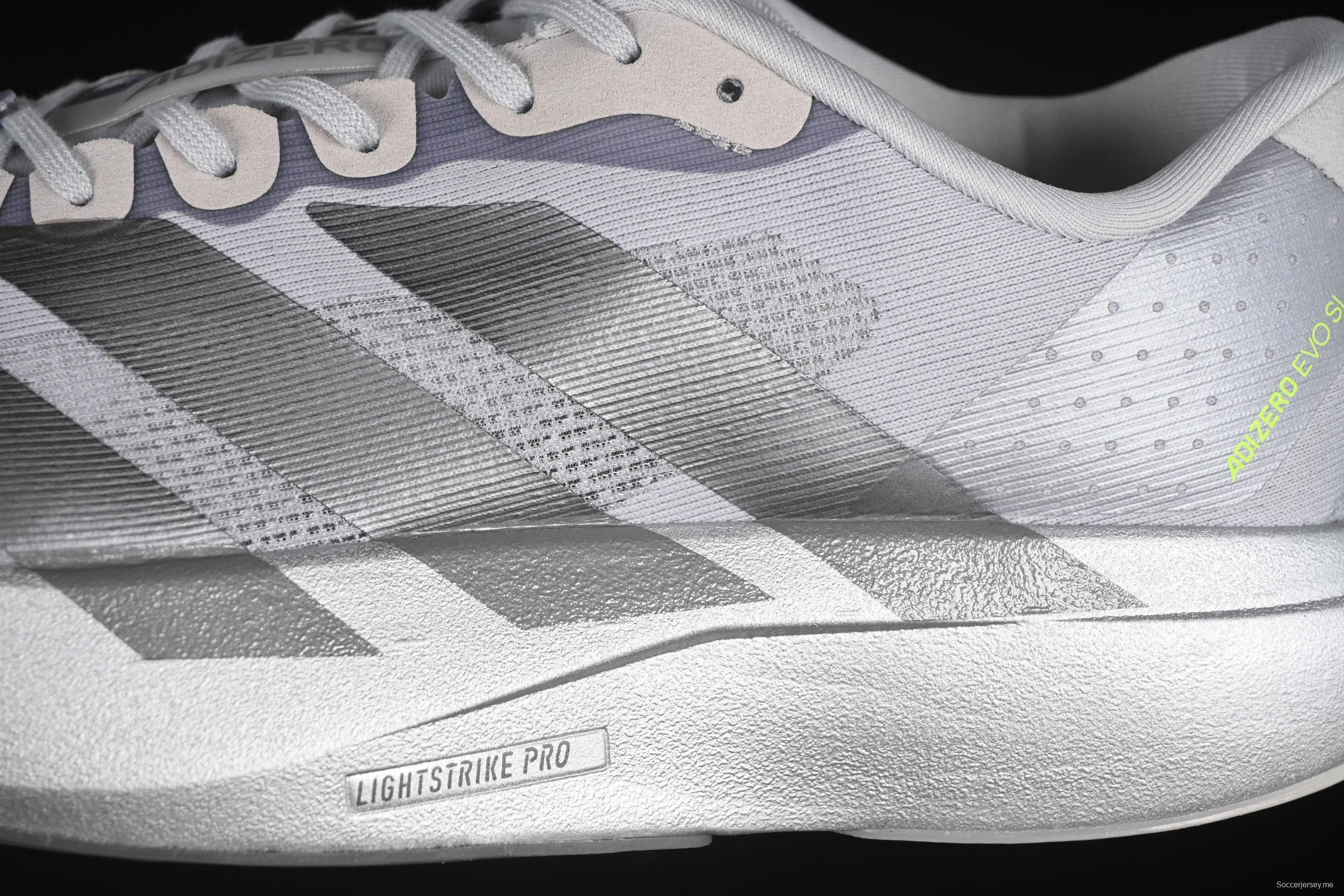 Adidas Adizero Evo SL Lightweight Breathable Cushioned Running Shoes - JR3418