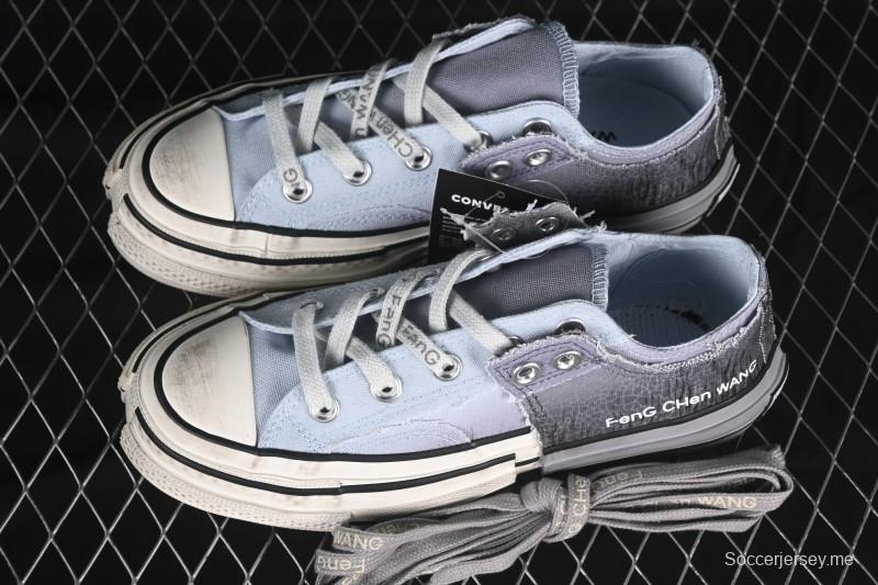 كونفرس تشاك 70 لو من كونفرس حذاء رياضي من قماش الكانفاس مفكك من تصميم فنغ تشين وانغ - A15742C