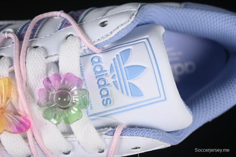 حذاء رياضي كاجوال سوبرستار II من أديداس بتصميم صدفي من الأمام - JR1332