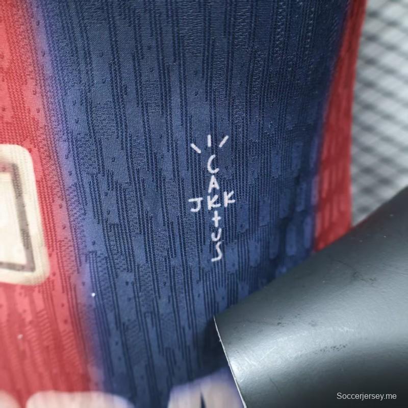 إصدار اللاعب 25/26 قميص برشلونة ترافيس سكوت الخاص 25/26