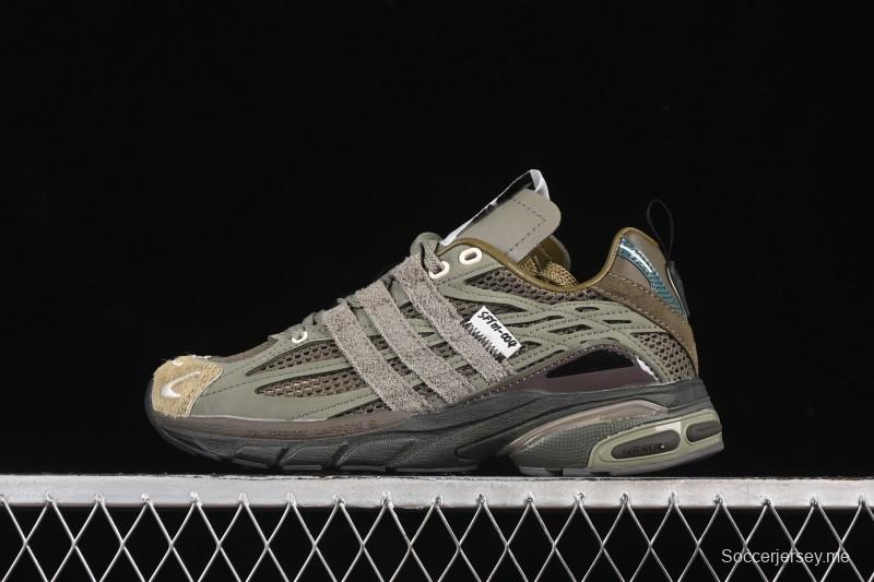 حذاء أديداس سونج فور ذا كتم الصوت أديستار كوت أديستار كوشين ريترو كومفورت مضاد للانزلاق ومضاد للصدمات وممتص للصدمات - JR8045