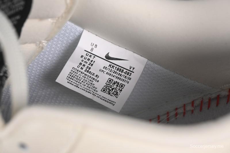 حذاء نايك اير فورس 1 '07 منخفض من نايك ستاسي كولابوريشن أبيض رمادي كاجوال - KK1988-093