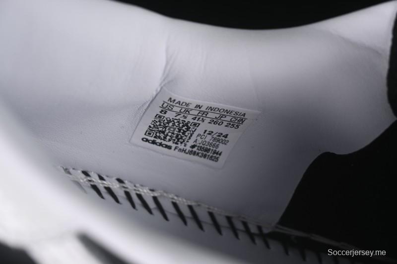 أديداس بابي سوبرستار سنيكرز كاجوال بتصميم صدفي من الأمام - JQ3666