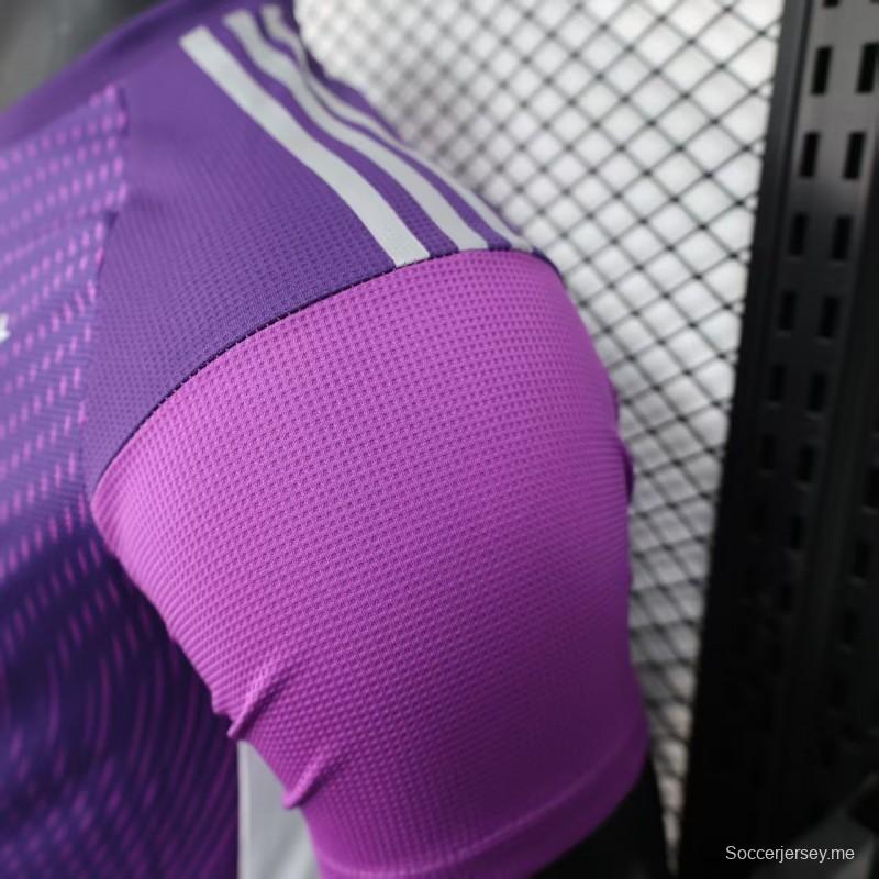 إصدار اللاعب 2025 قميص الأرجنتين البنفسجي 2025