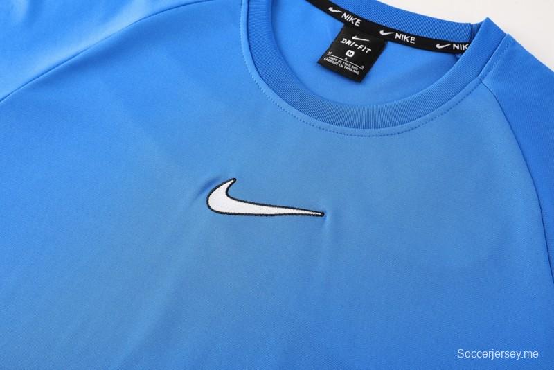 25/26 Nike Blue Short Sleeve Jersey+Shorts