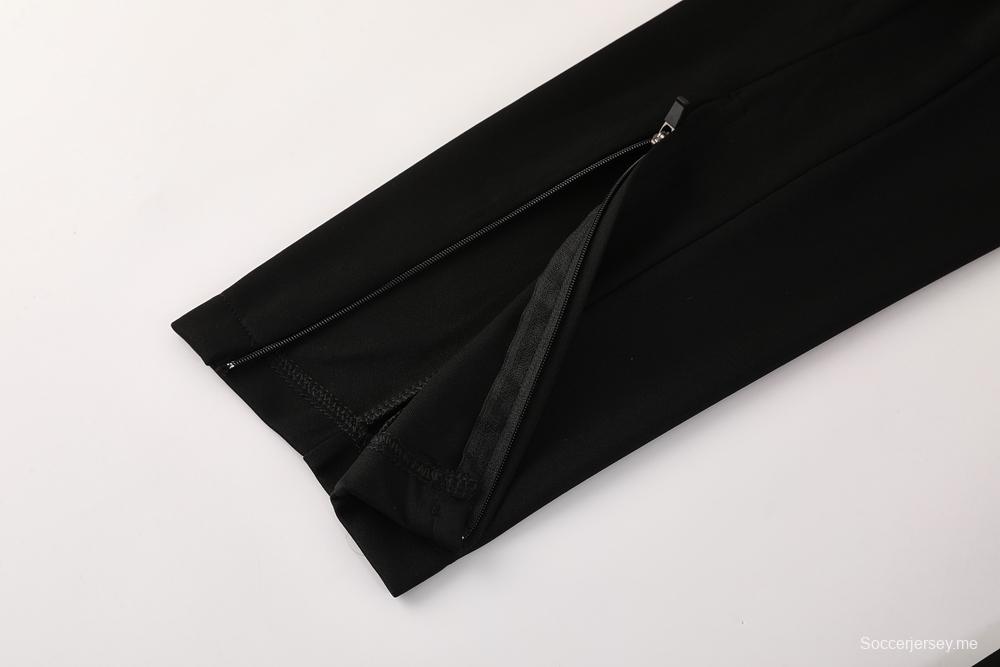 2025 Nike Grey Full Hoodie Zipper Jacket +Long Pants