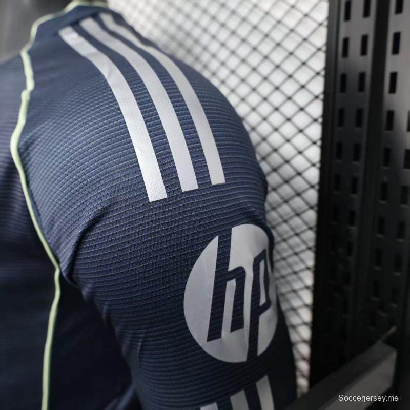 إصدار اللاعب 25/26 قميص بأكمام طويلة الأكمام لريال مدريد خارج الديار