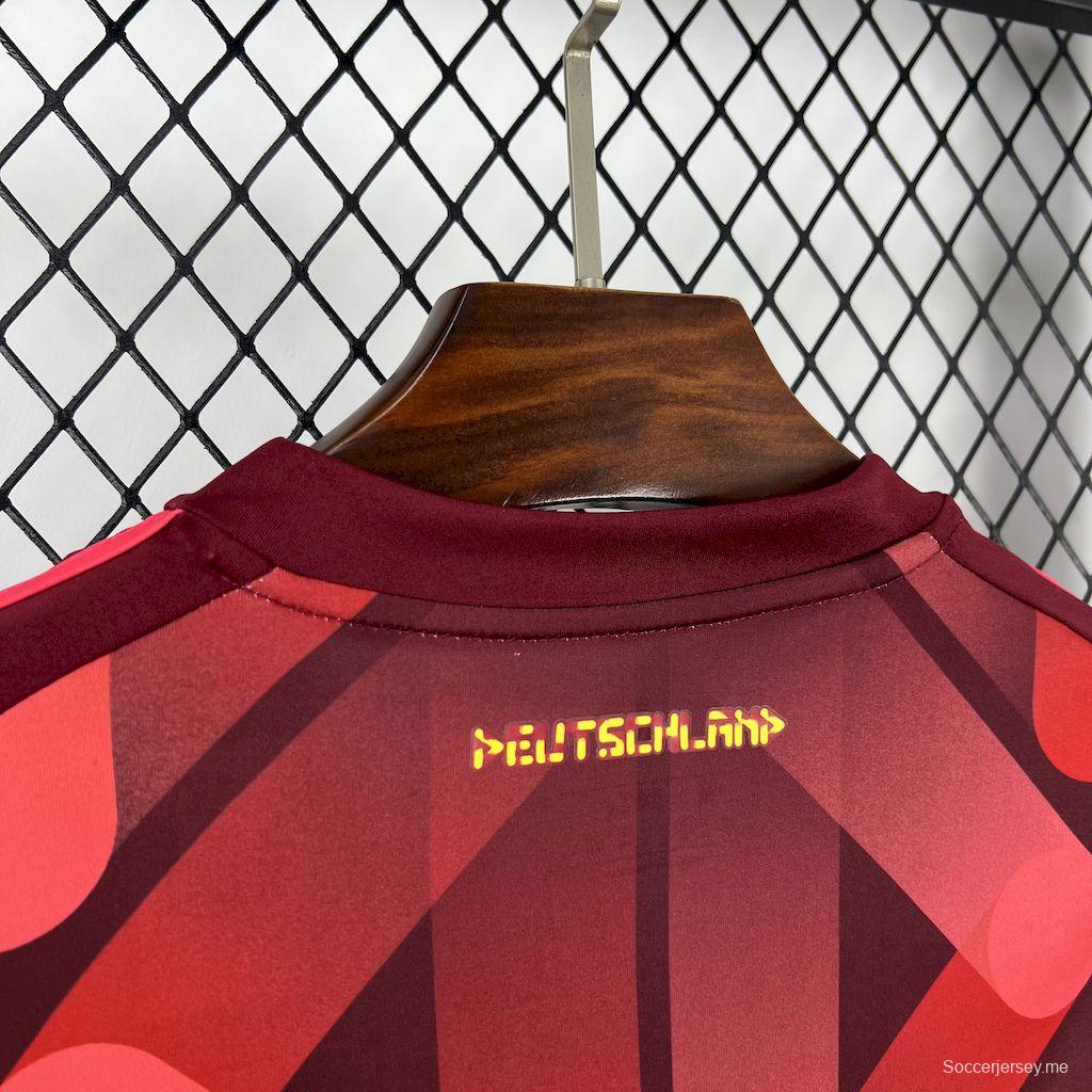 قميص ألمانيا للسيدات في يورو 2025 للسيدات خارج الديار