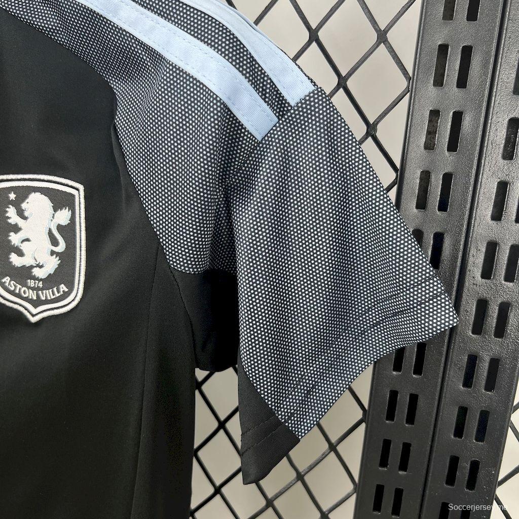 2025/25/26 كيدزأستون فيلا طقم فريق أستون فيلا خارج الملعب