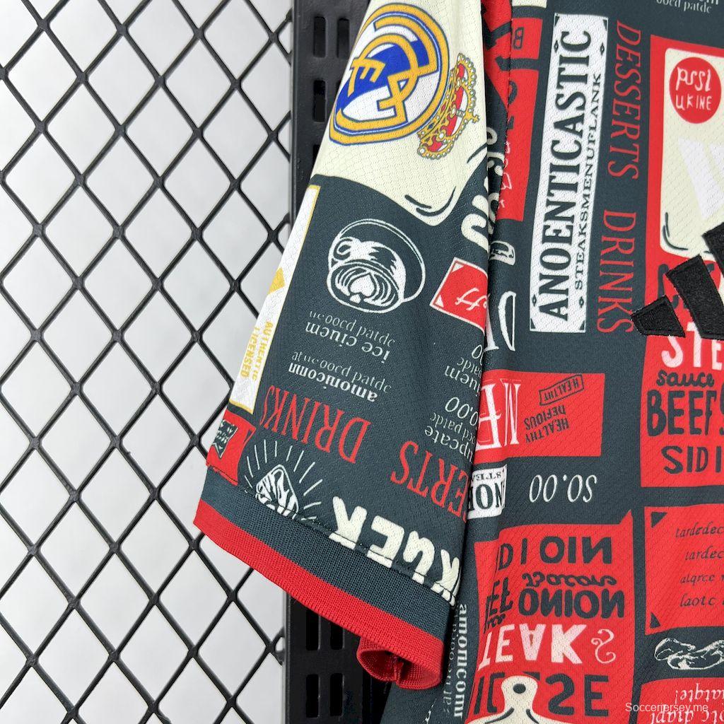 2025/26 قميص ريال مدريد دودل بورد ريال مدريد 2025/26