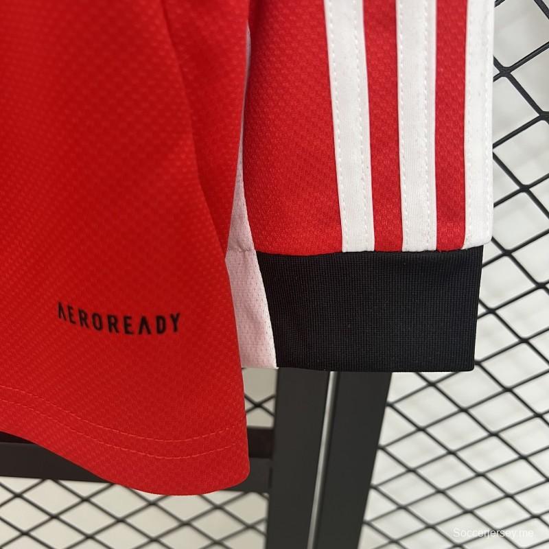 25/26 قميص بأكمام طويلة أكمام طويلة بنفيكا هوم جيرسي