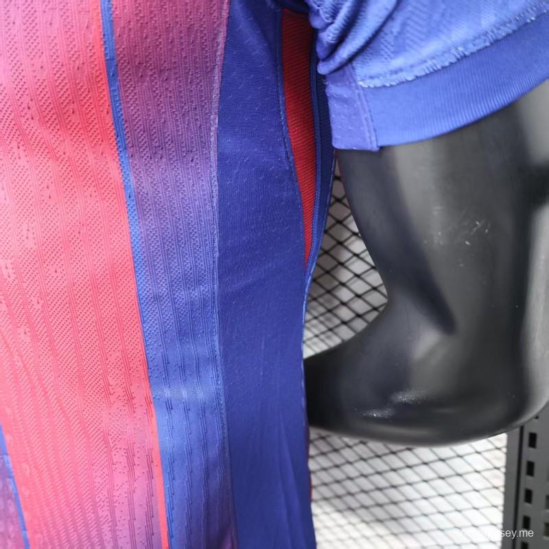 نسخة اللاعب 25/26 قميص برشلونة الأساسي 25/26