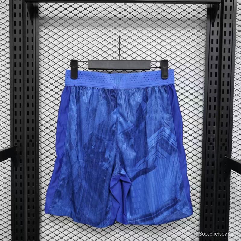 شورت تشيلسي 25/26 نسخة اللاعب 25/26 هوم شورت تشيلسي