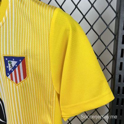 2025/26 كيدز أتليتكو مدريد قميص حارس مرمى أصفر اللون أصفر اللون
