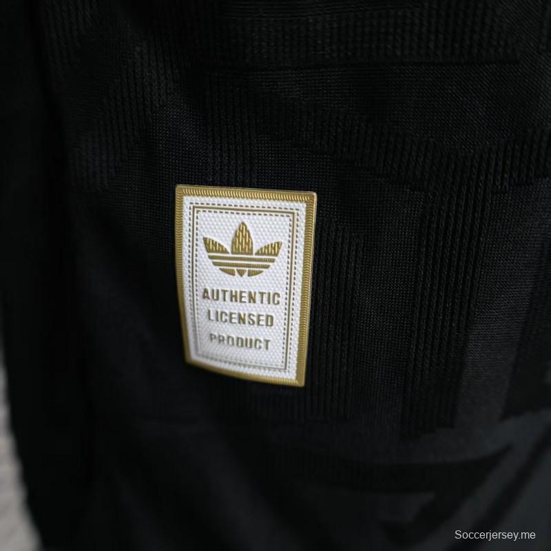 إصدار اللاعب 2025 قميص المكسيك 2025 أسود قبل المباراة