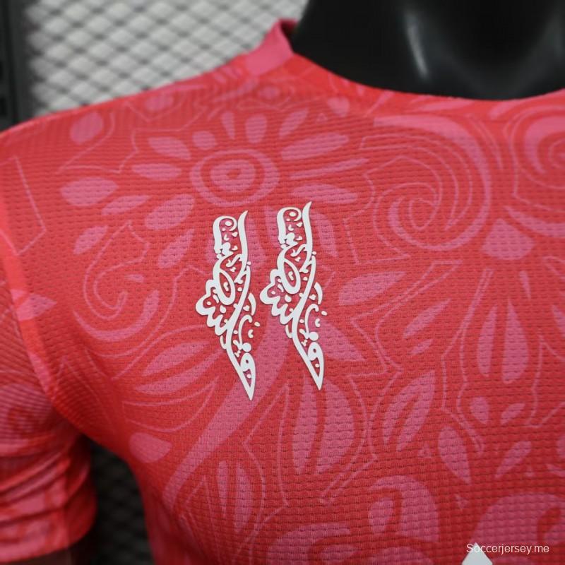 إصدار اللاعب 25/26 قميص بالستينا الوردي 25/26