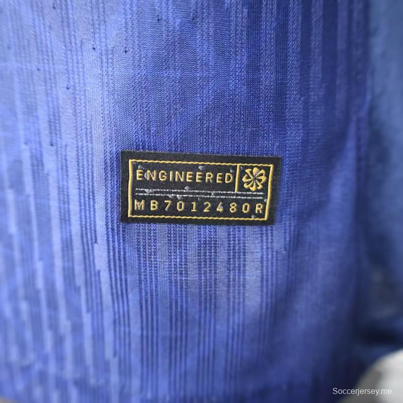 1 قميص فريق باريس سان جيرمان نسخة 25/26 من إصدار 25/26 مع طباعة تاريخ المباراة