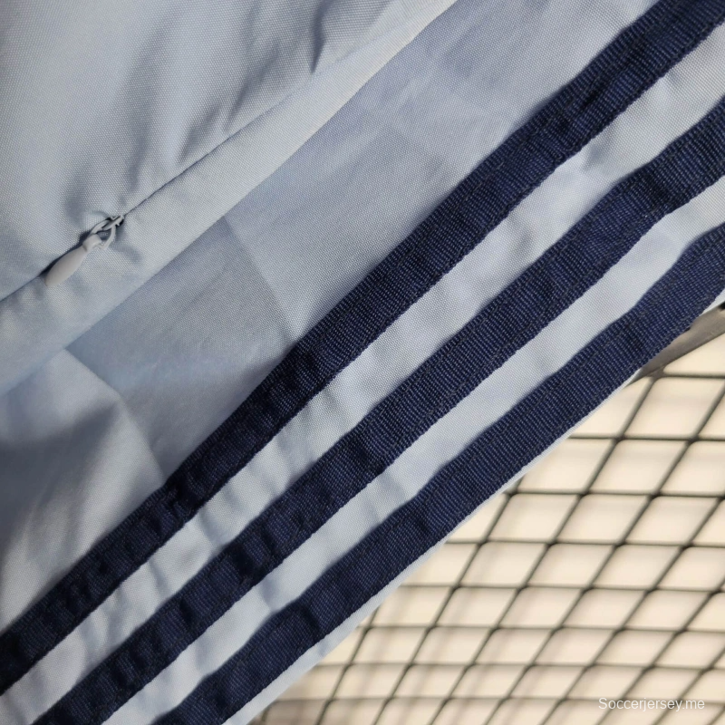 2025 جاكيت أرجنتين 2025 سترة واقية من الرياح أزرق