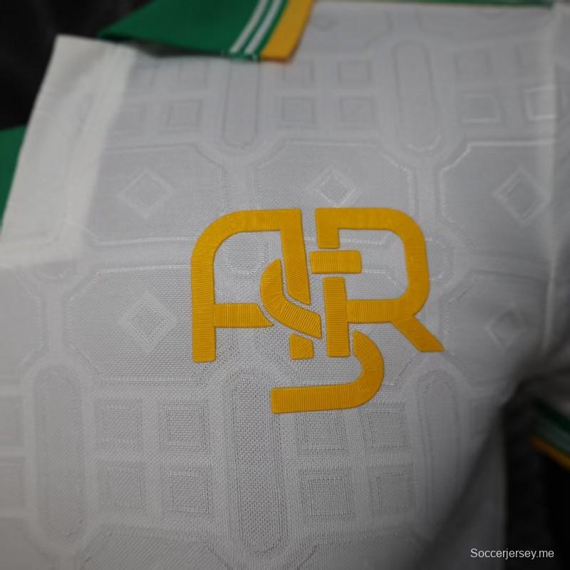 إصدار اللاعب 25/26 قميص أبيض ثالث روما الثالث 25/26