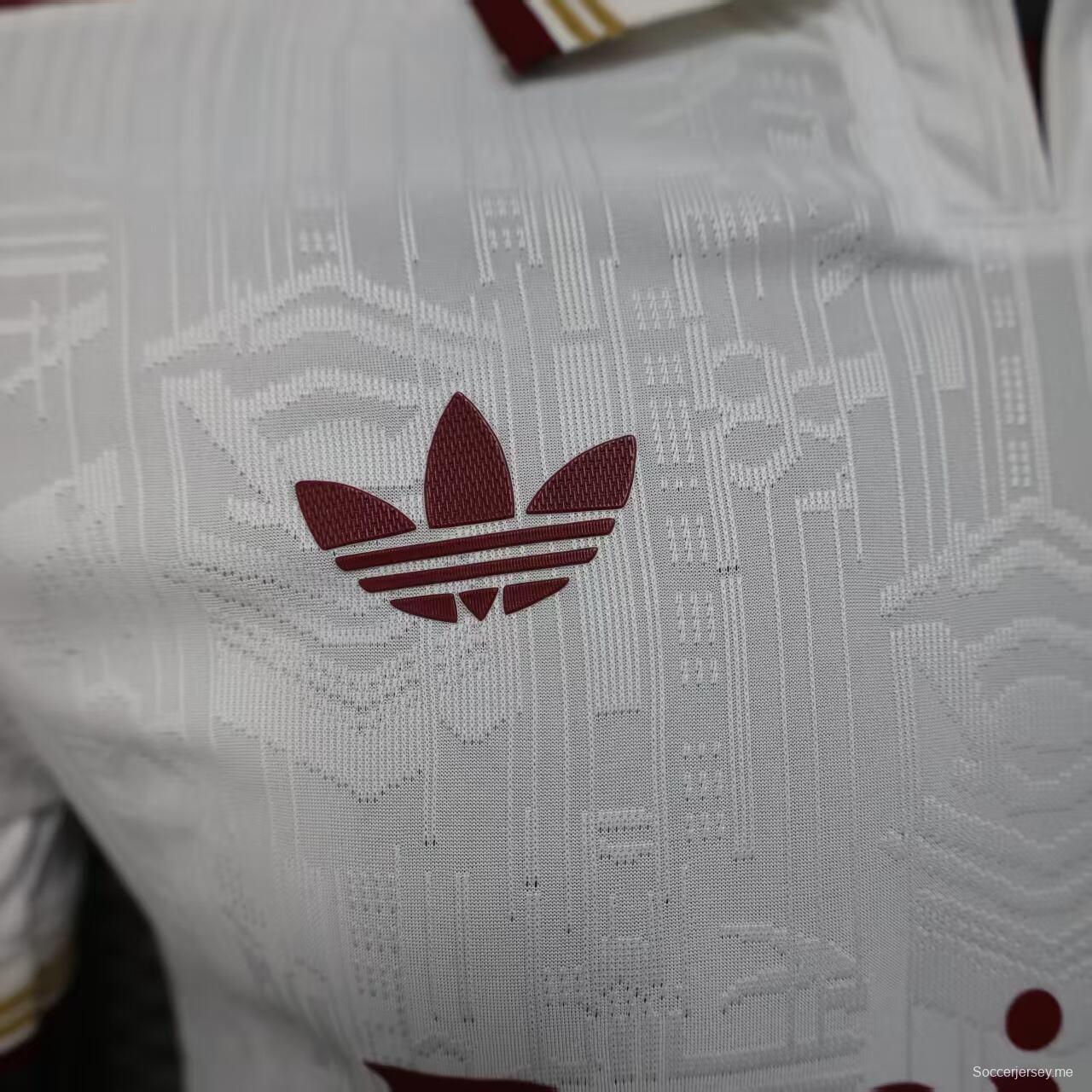 إصدار اللاعب 25/26 القميص الأبيض الثالث لأرسنال 25/26