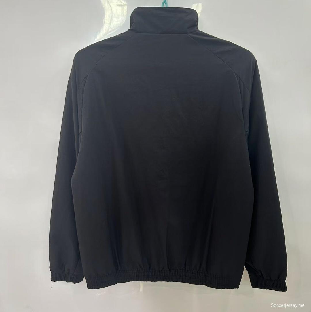 25/26 ليفربول سترة واقية من الرياح السوداء