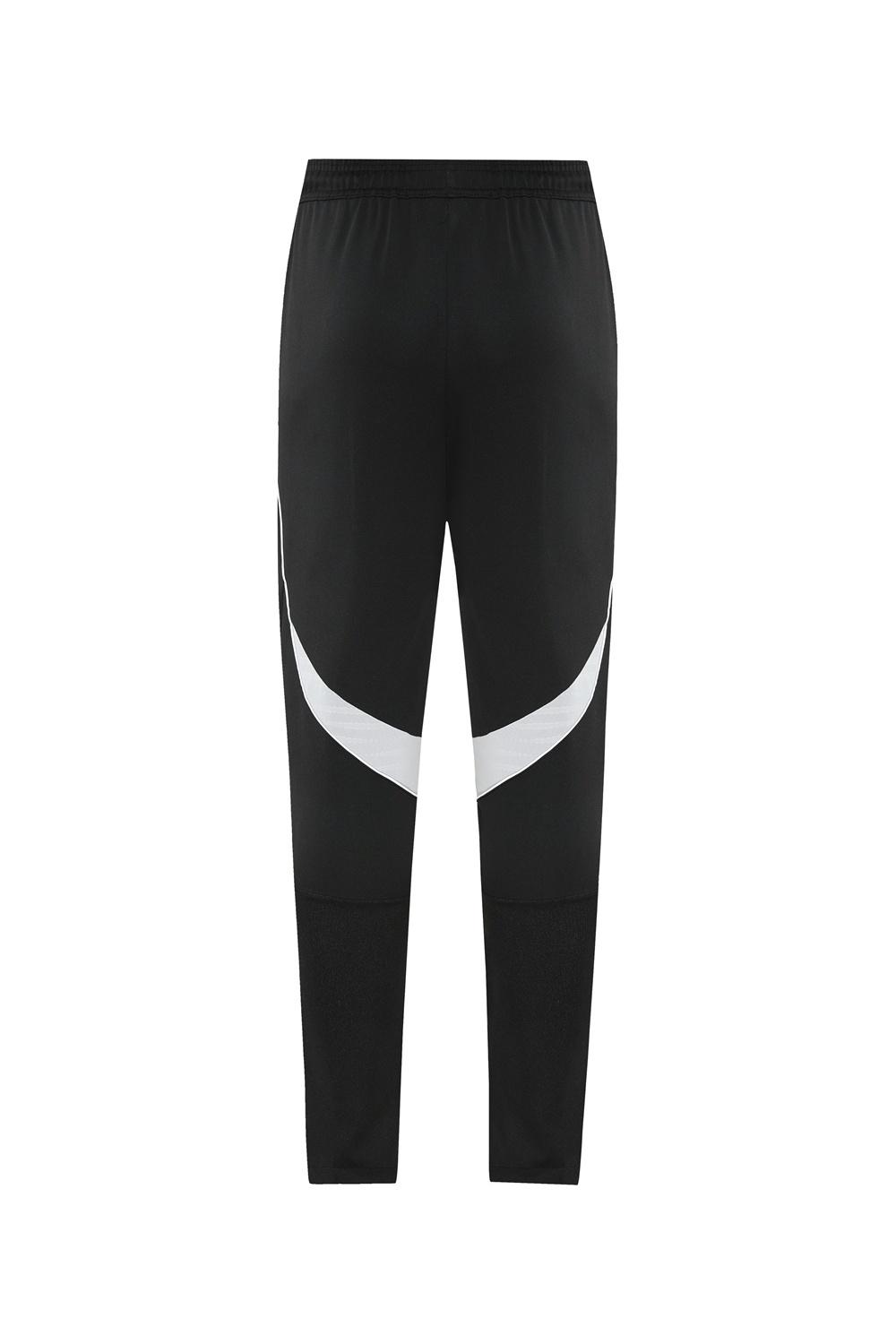 2025 أديداس 2025 جاكيت أديداس أسود بسحاب كامل + بنطلون طويل