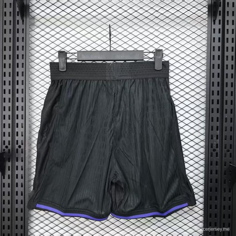 نسخة اللاعب 25/26 شورت برشلونة أسود قصير 25/26