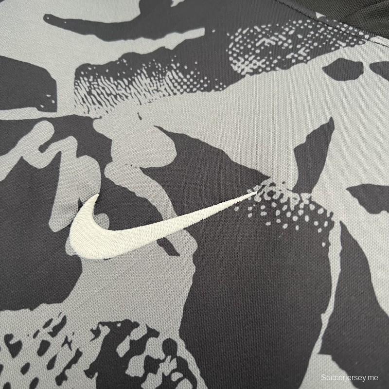 25/26 قميص سبورتينج لشبونة الرمادي قبل المباراة