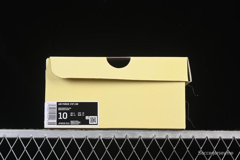 حذاء نايك اير فورس 1 '07 منخفض من نايك ستون آيلاند تعاون ستون آيلاند باللون البيج والأخضر المزين بالزهور - JP8028-010