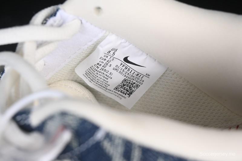 حذاء نايك اير فورس 1 '07 منخفض من نايك اير فورس 1 '07 LV Collaboration حذاء رياضي كاجوال أزرق أبيض - YF9511-811