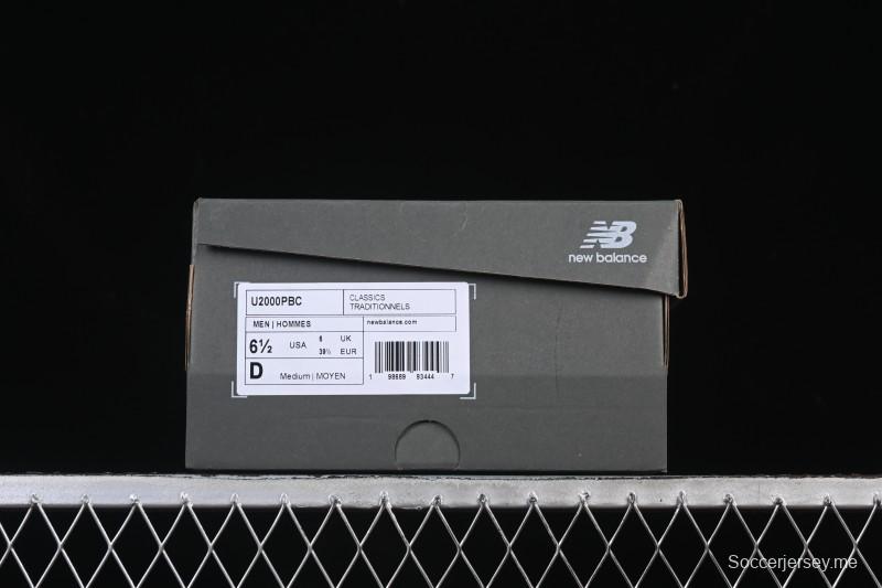 حذاء جري رياضي كاجوال رياضي كاجوال من سلسلة نيو بالانس 2000 ريترو بأسلوب أبي - U2000PBC